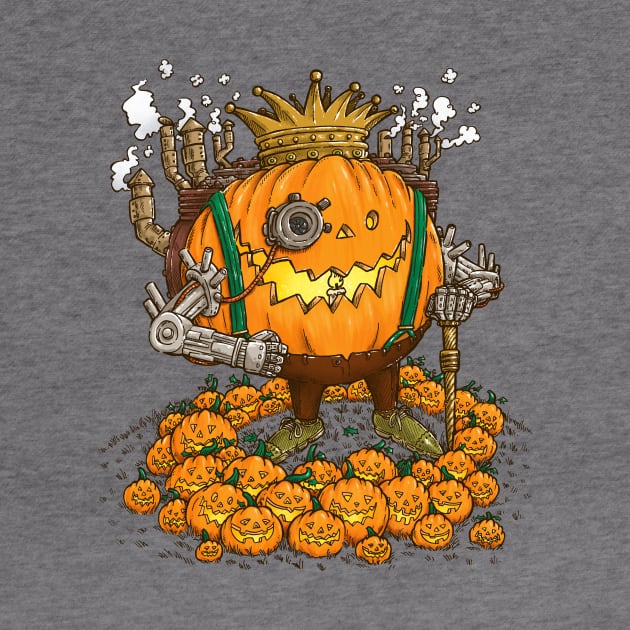 The Steampunk Pumpking by nickv47